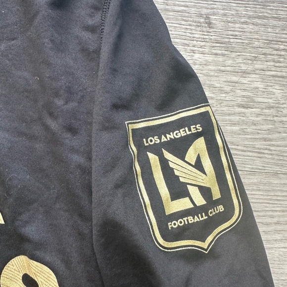 Adidas Los Angeles Futbol club MLS  sports long sl jerse Sz M - Picture 3 of 5